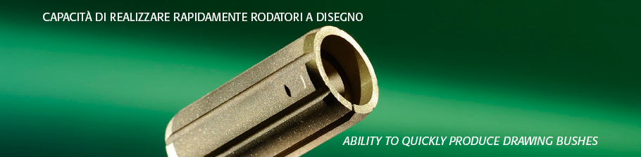 CAPACITA DI REALIZZARE VELOCEMENTE RODATORI A DISEGNO
